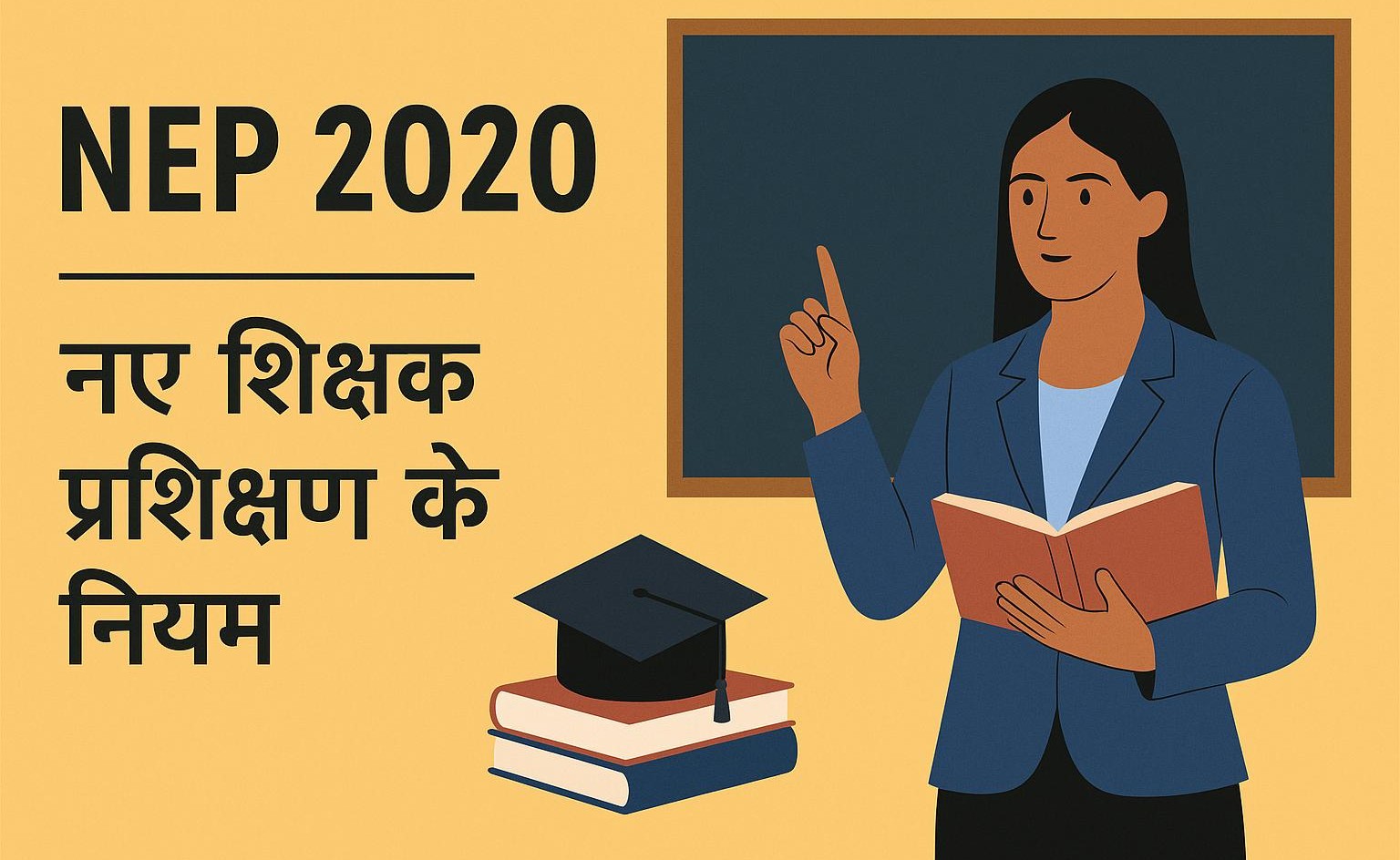 NEP 2025 Teacher Training New Rules Hindi - शिक्षक प्रशिक्षण में बड़ा बदलाव