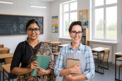 इंडिया और अमेरिका के प्राइमरी टीचर