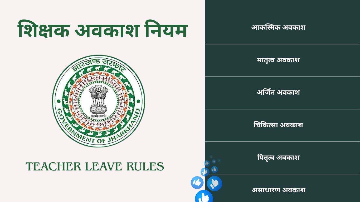 शिक्षक अवकाश नियम