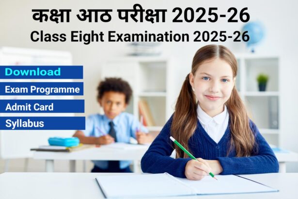 कक्षा 8वीं बोर्ड परीक्षा 2026